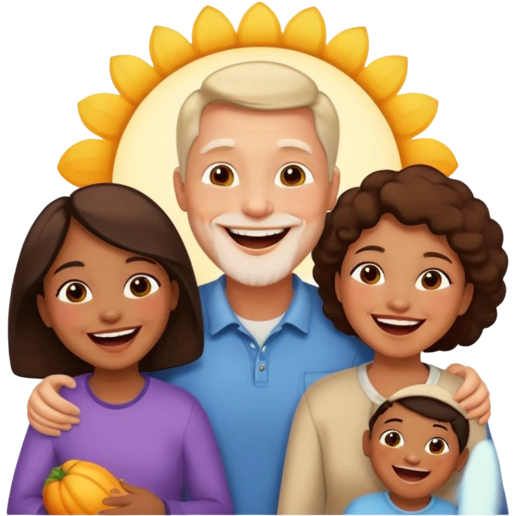 light full body family emoji