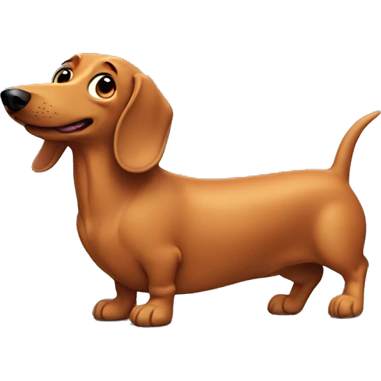 Wiener dog emoji