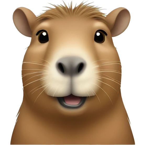 Capybara emoji