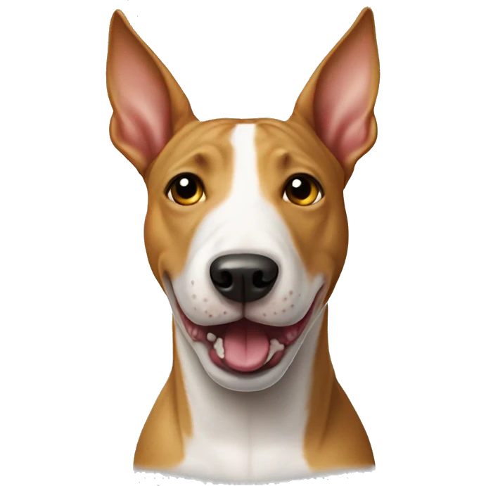 caramel bull terrier  emoji