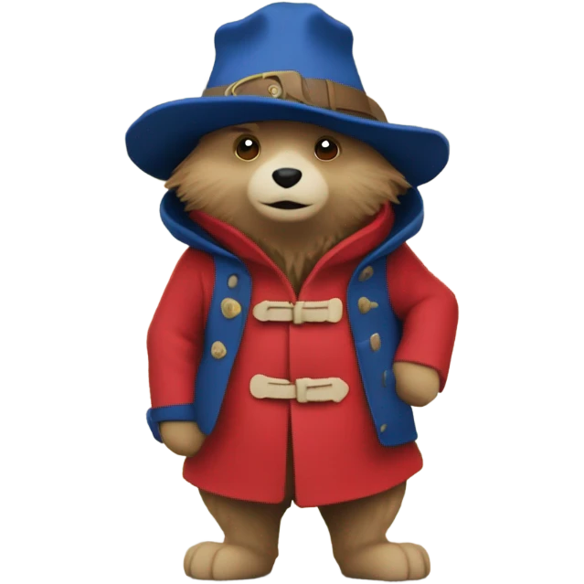 Paddington bear in Warwick castle emoji