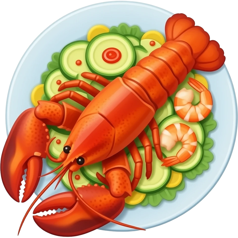 Lobster shrimp fusion emoji