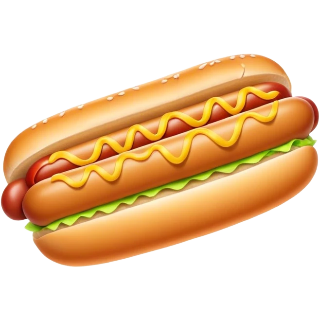 hot dog emoji