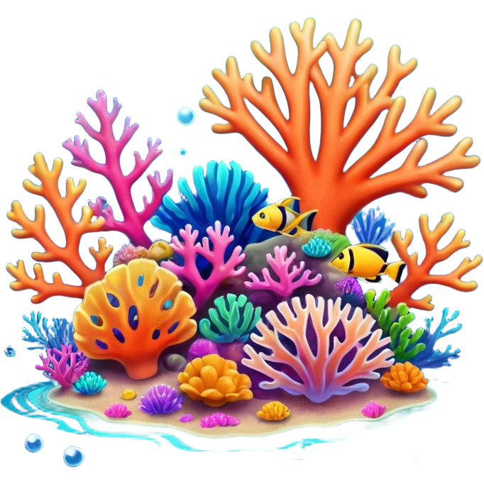 Coral Reef Treasure emoji