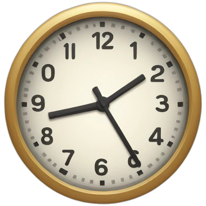 clock emoji