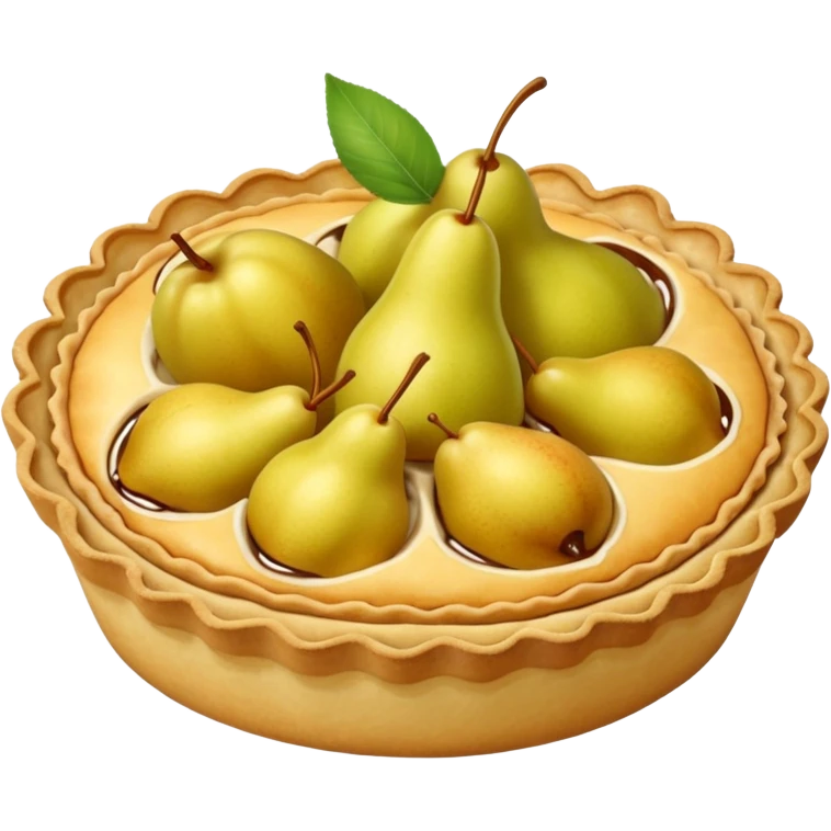 une tarte aux poire emoji