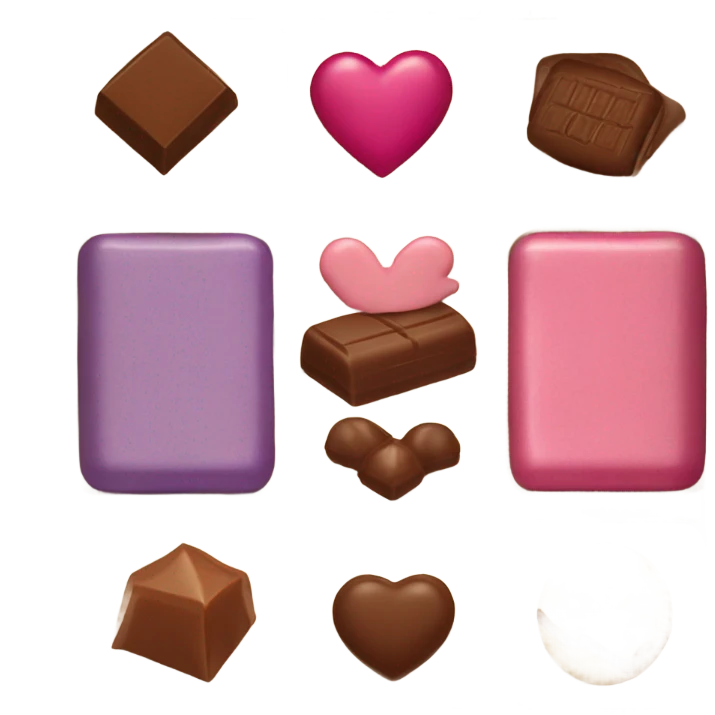 Box of chocolates emoji