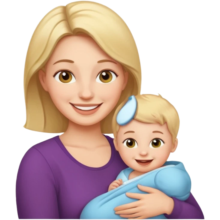 mother with baby emoji