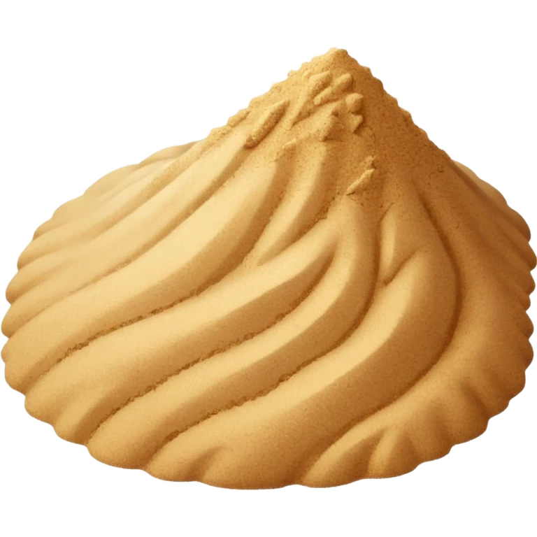 Sand blasting emoji