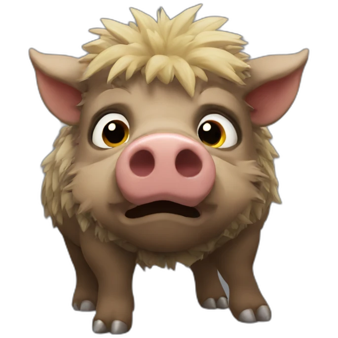 Bebop the boar emoji
