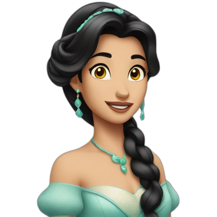 disney jasmine emoji