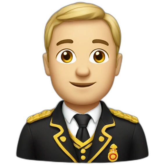 Belgian in national suit  emoji