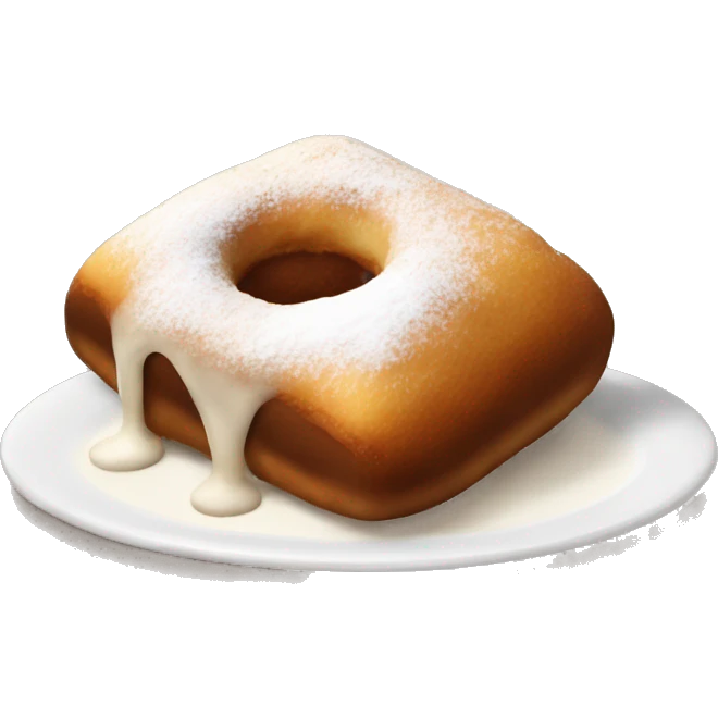 Beignet au chocolat  emoji