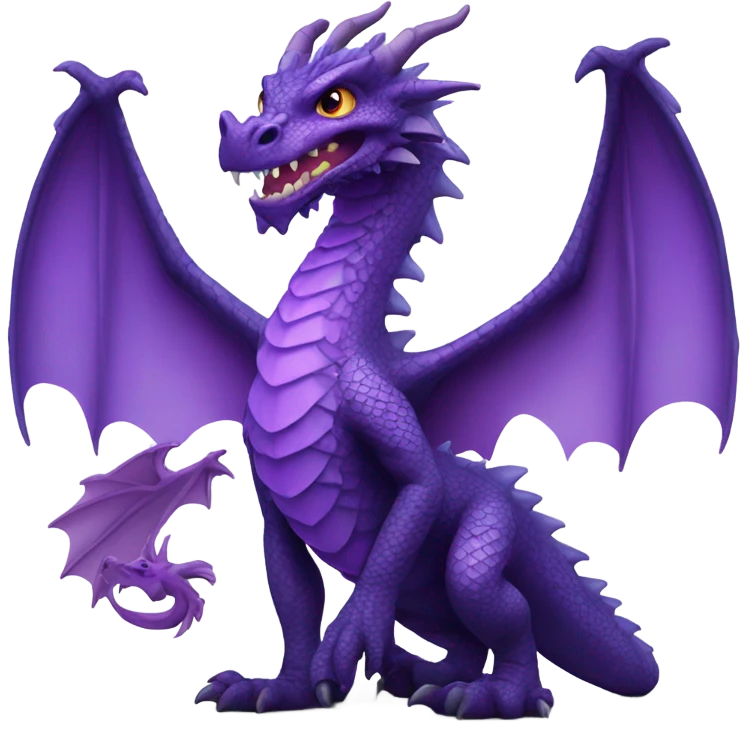 drago viola emoji