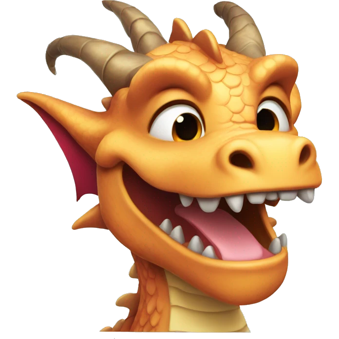 happy dragon emoji