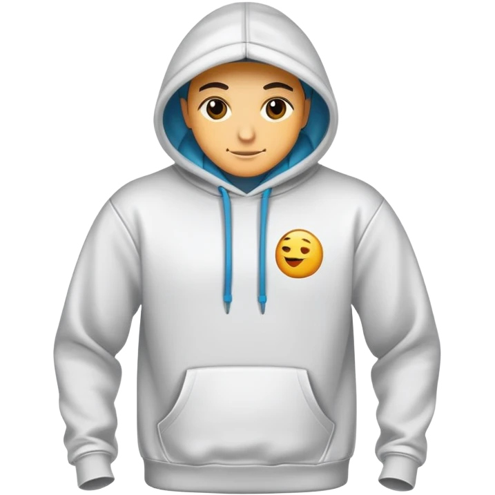 Hoodie with style emoji
