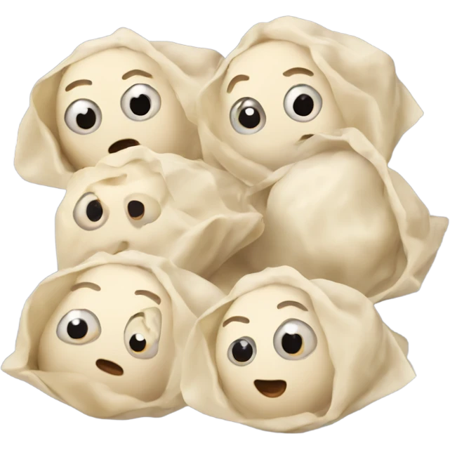 dumplings with surprises emoji