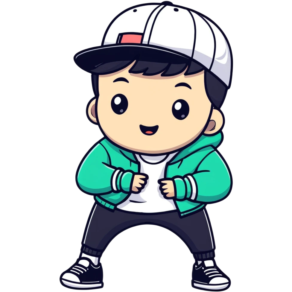 Changbin from Stray Kids, rapper emoji