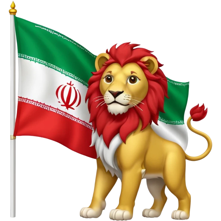 پرچم ایران در دوره پهلوی emoji