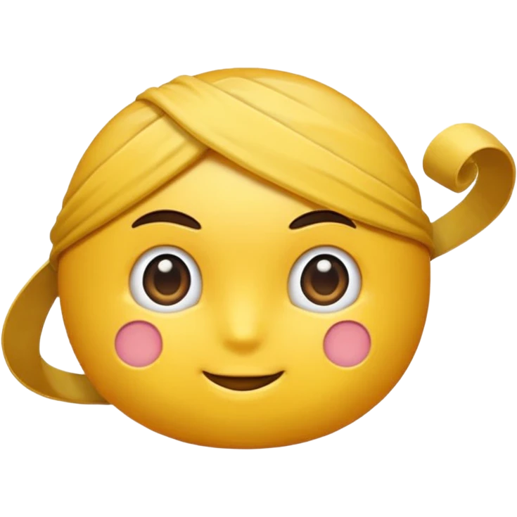 Свеча с бантиком  emoji