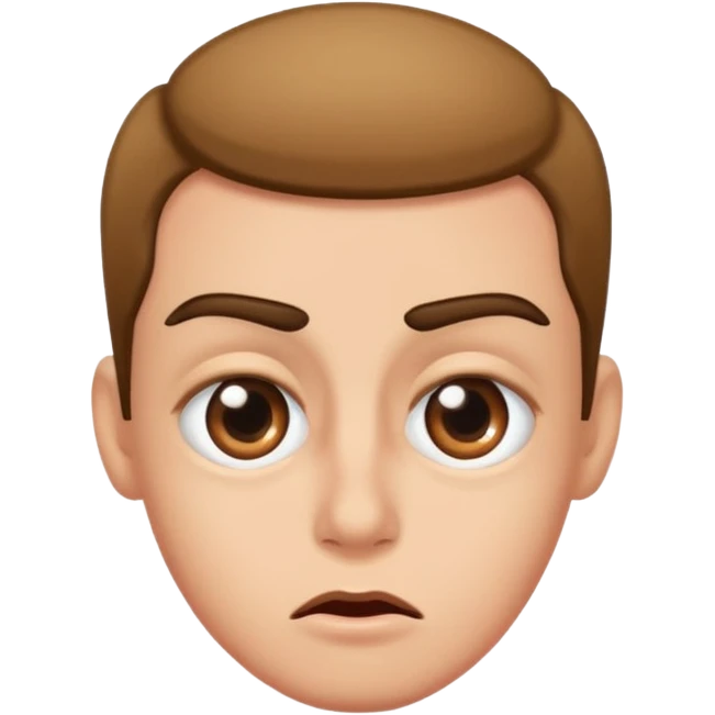 Raising eyebrows and rolling eyes emoji