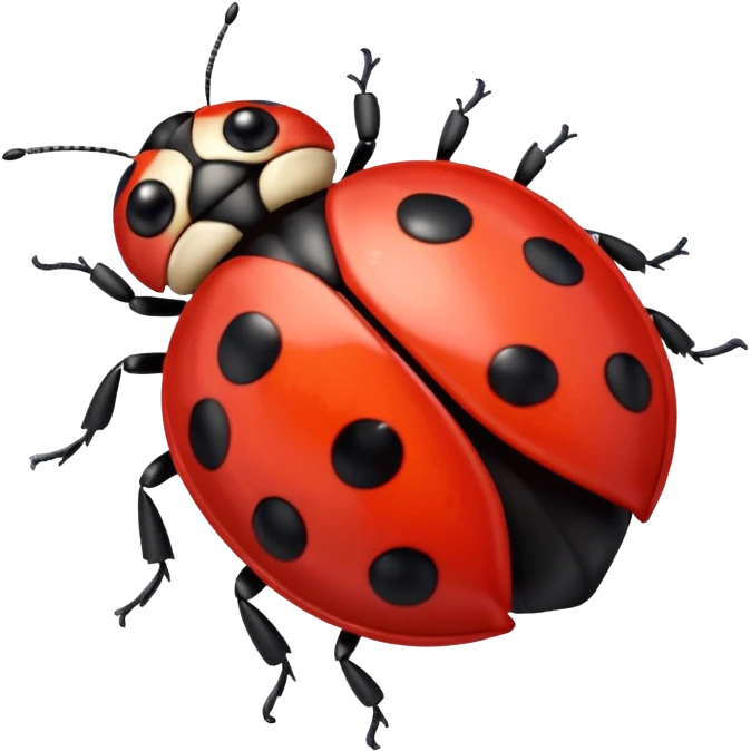 Lady bug emoji