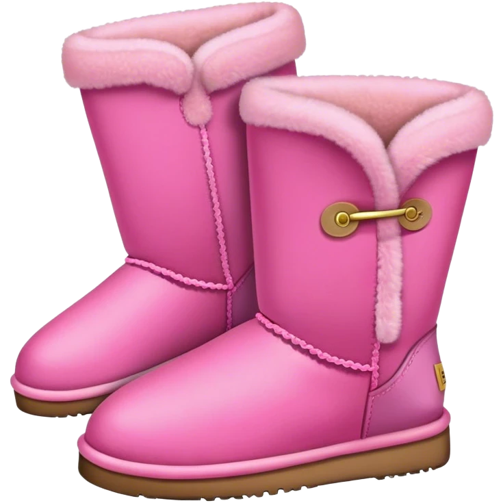 Pink Uggs emoji