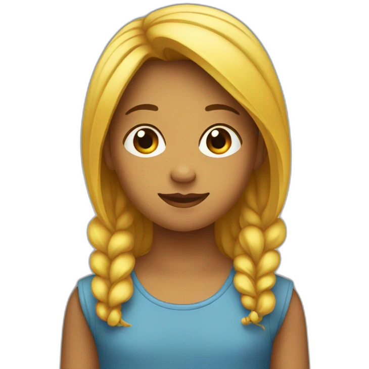 fille sur un garcon emoji