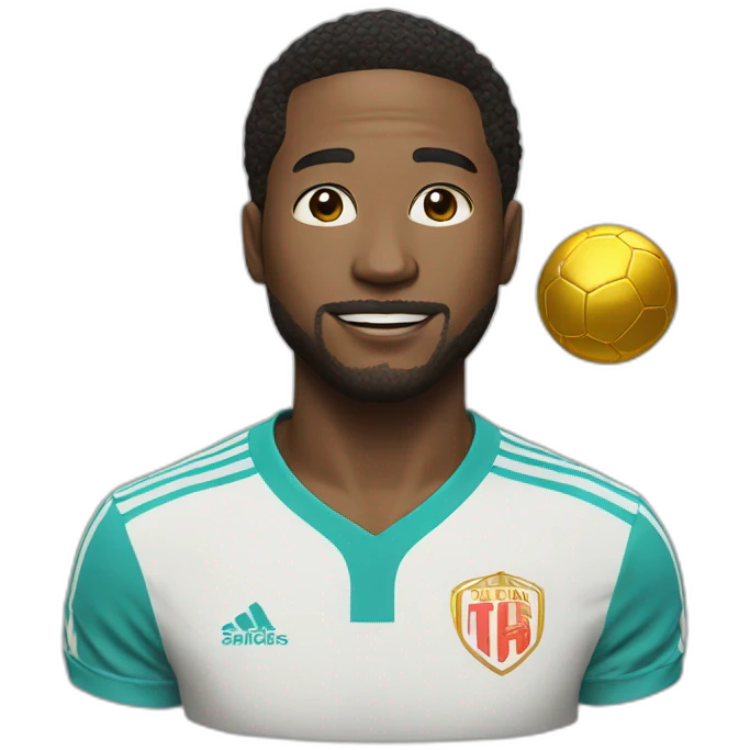 Kang in lee avec un ballon d or emoji