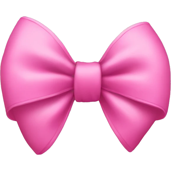 Pink bow  emoji