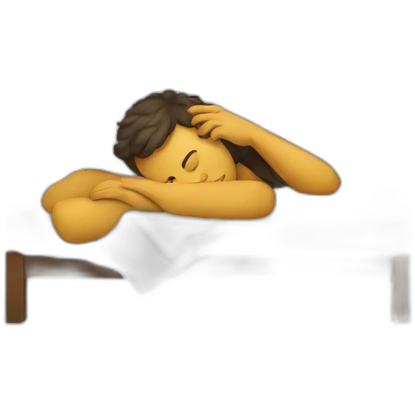 sleeping-student emoji
