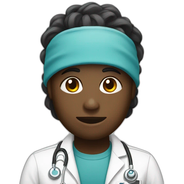 Un noire a l'hôpital emoji