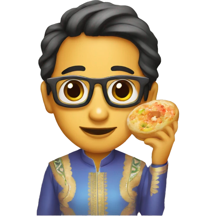 INDIAN PANI PURI`` emoji