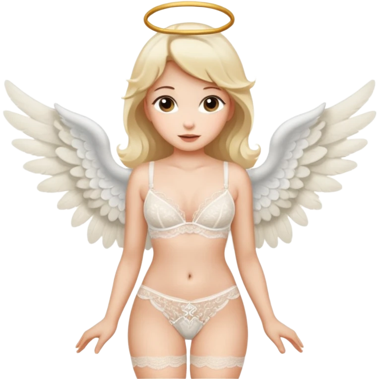Ангел в нижнем белье emoji