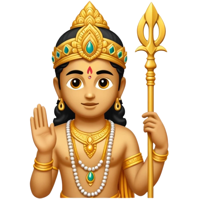 Lord murugan weapon emoji