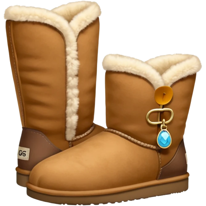 Cute and preppy Uggs  emoji