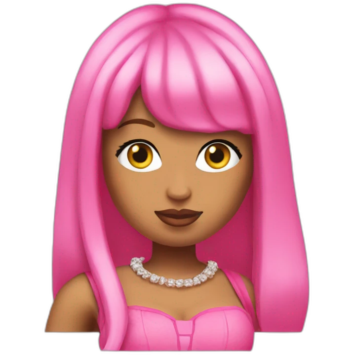 nicki minaj pink emoji