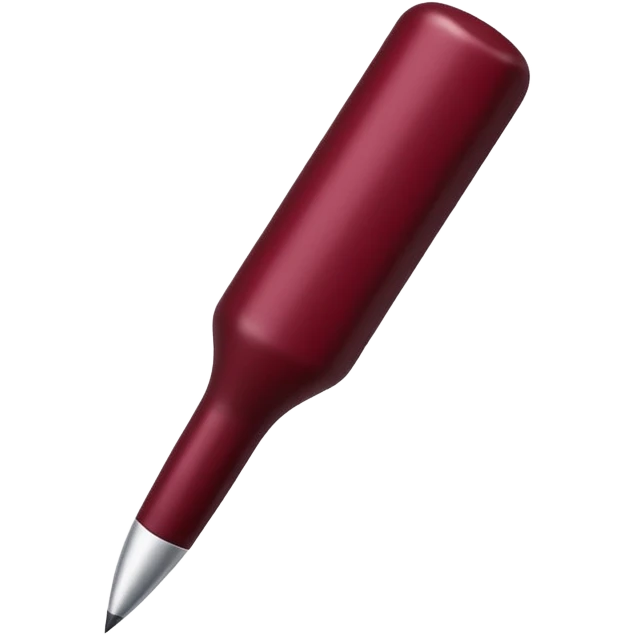 Burgundy check tick  emoji