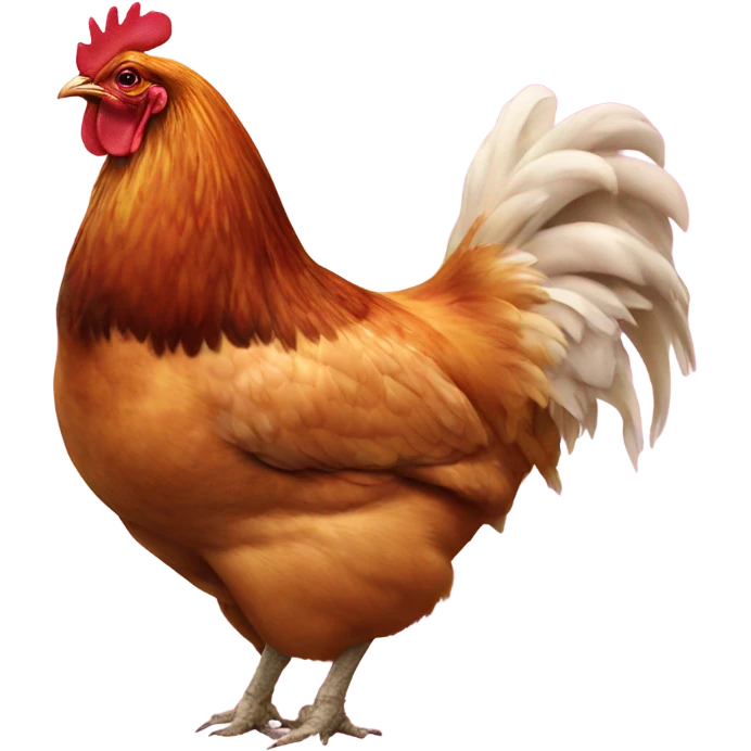 chicken butt butt butt butt emoji