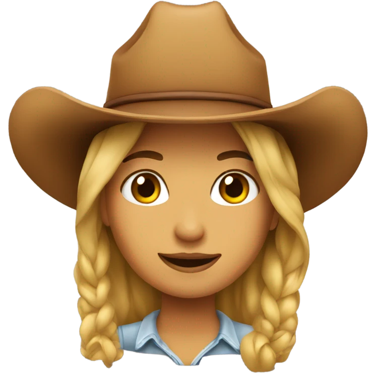 Cowgirl emoji