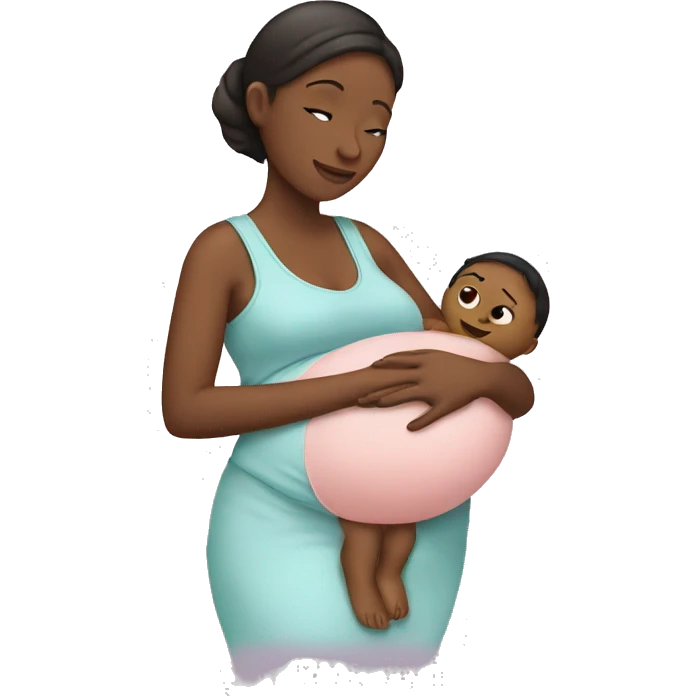 pregnant in labor emoji