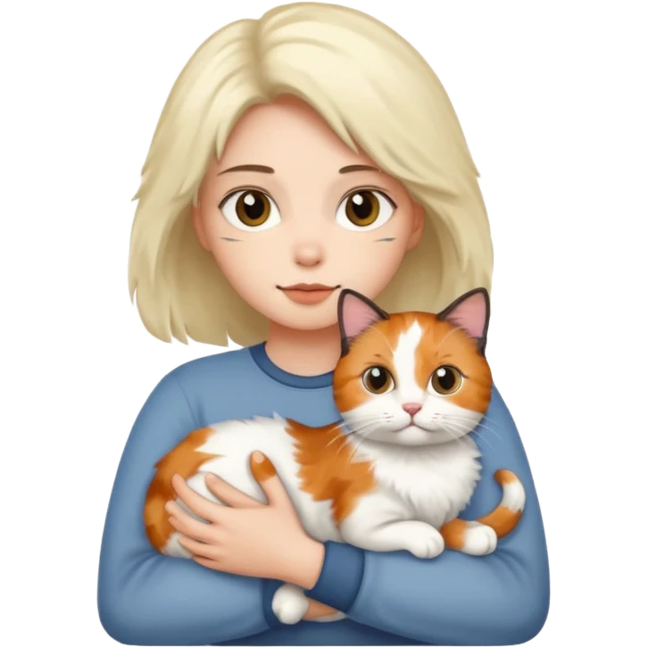 person with cat  emoji