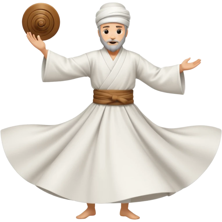 A whirling dervish emoji