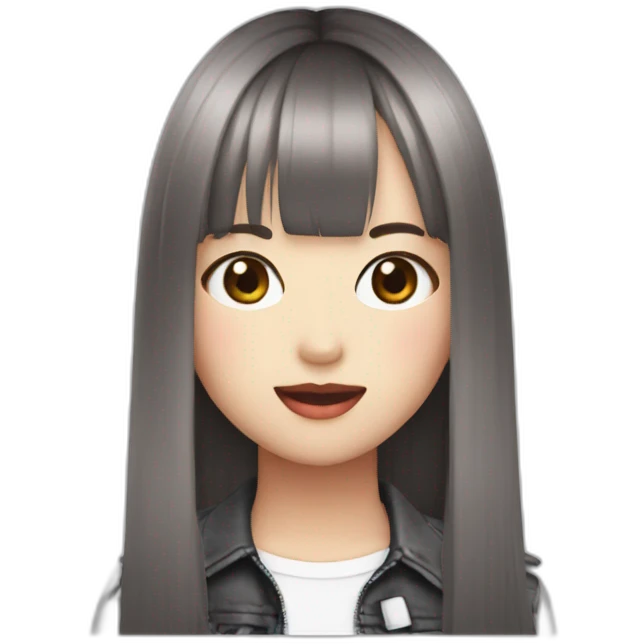 Lisa from Blackpink emoji
