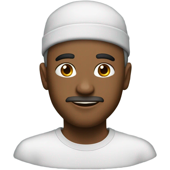 Шапка деда мороза emoji