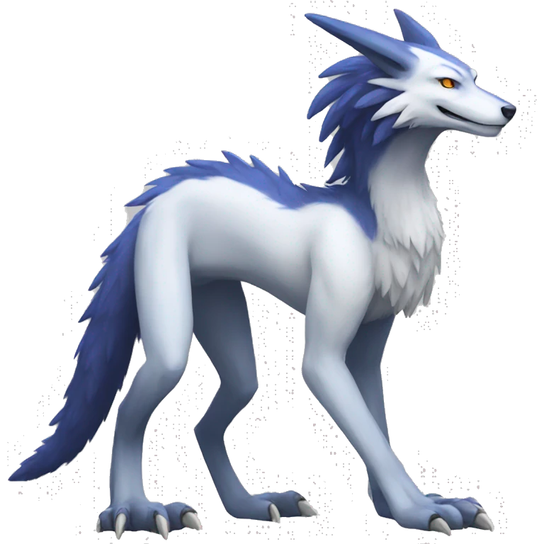 Lombax-Sergal full body emoji