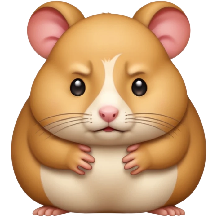 I want a mad emojj that’s also sad saying I want a hamster emoji