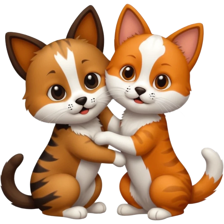 perro y gato emoji