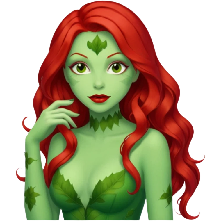 poison ivy face emoji