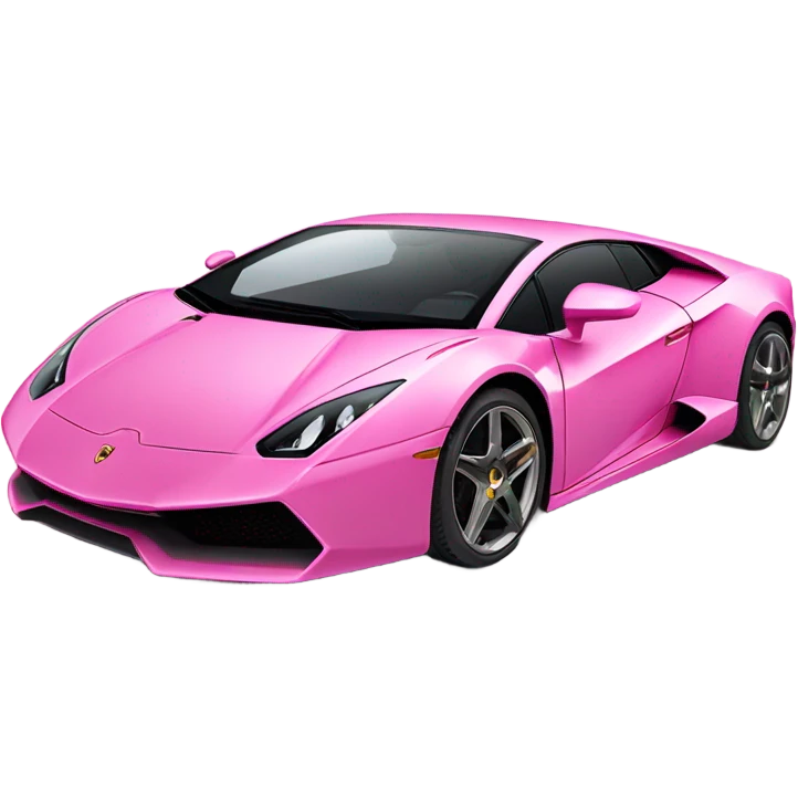 lamborghini pink emoji